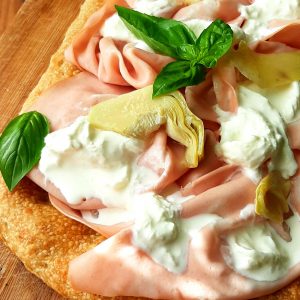 Pinsa Artichaut à la romaine