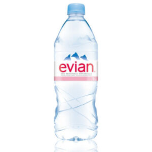 Evian Eau Minerale Plate